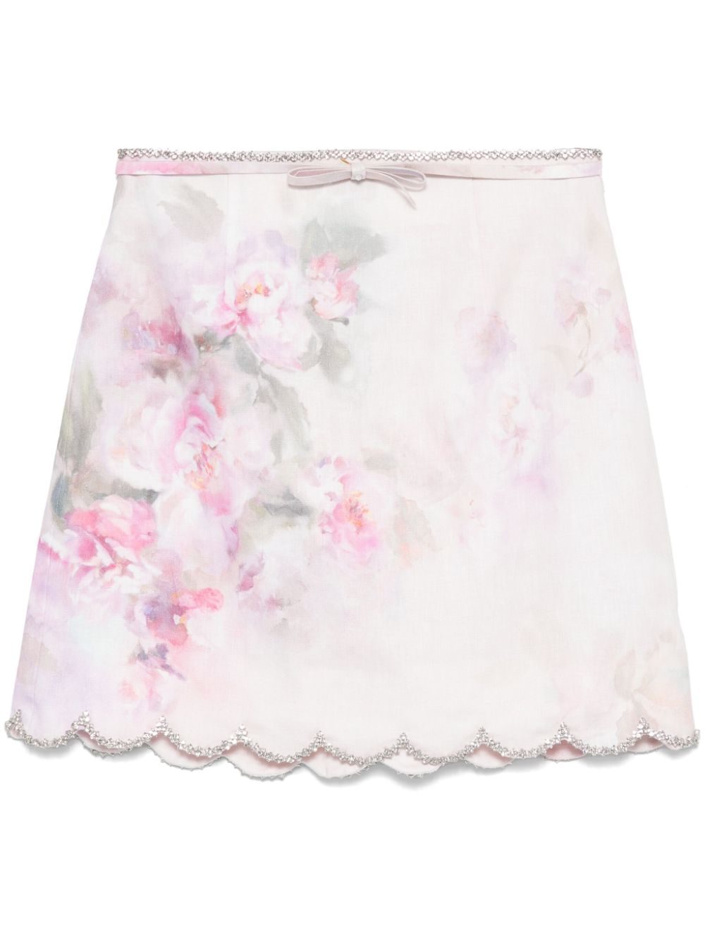 Zimmermann Zimmermann Crush Mini Skirt