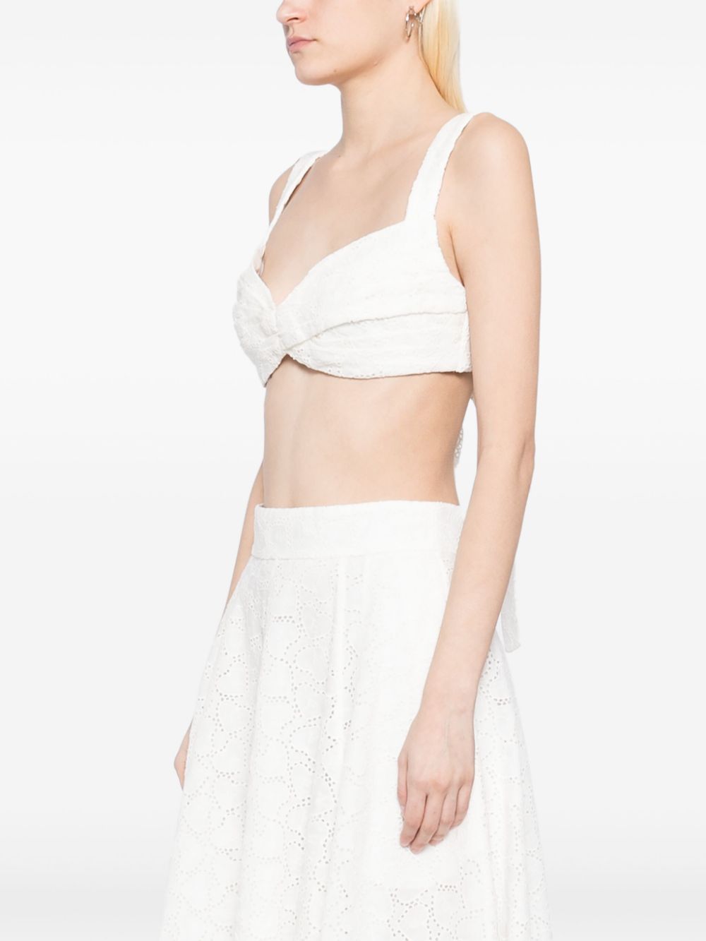 Zimmermann Zimmermann Crush embroidered bralette