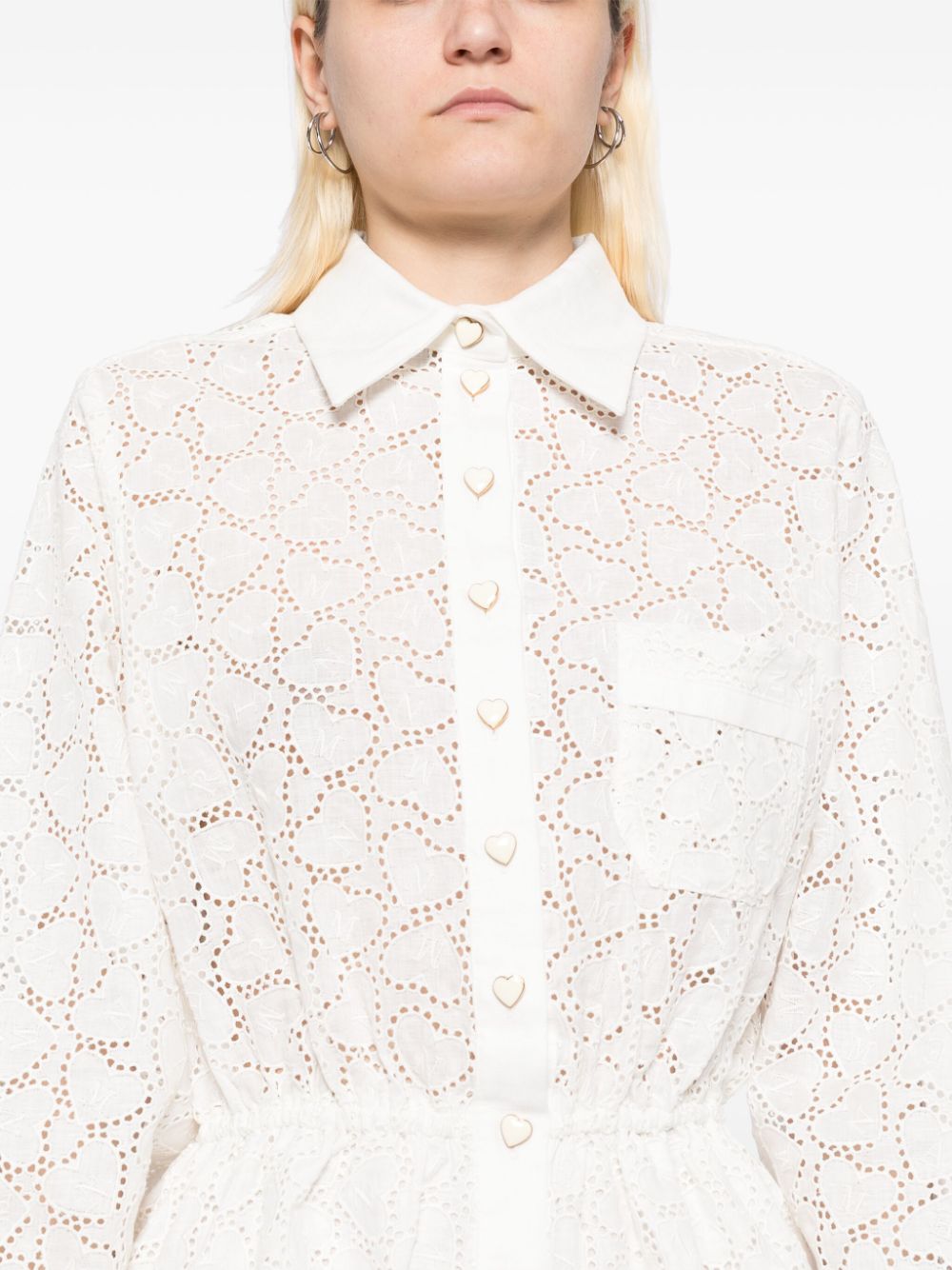 Zimmermann Zimmermann Crush embroidered jumpsuit