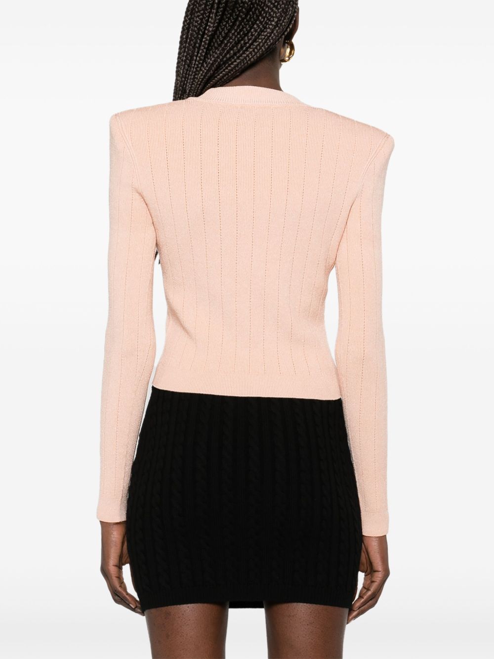 Balmain Balmain cropped Knit cardigan