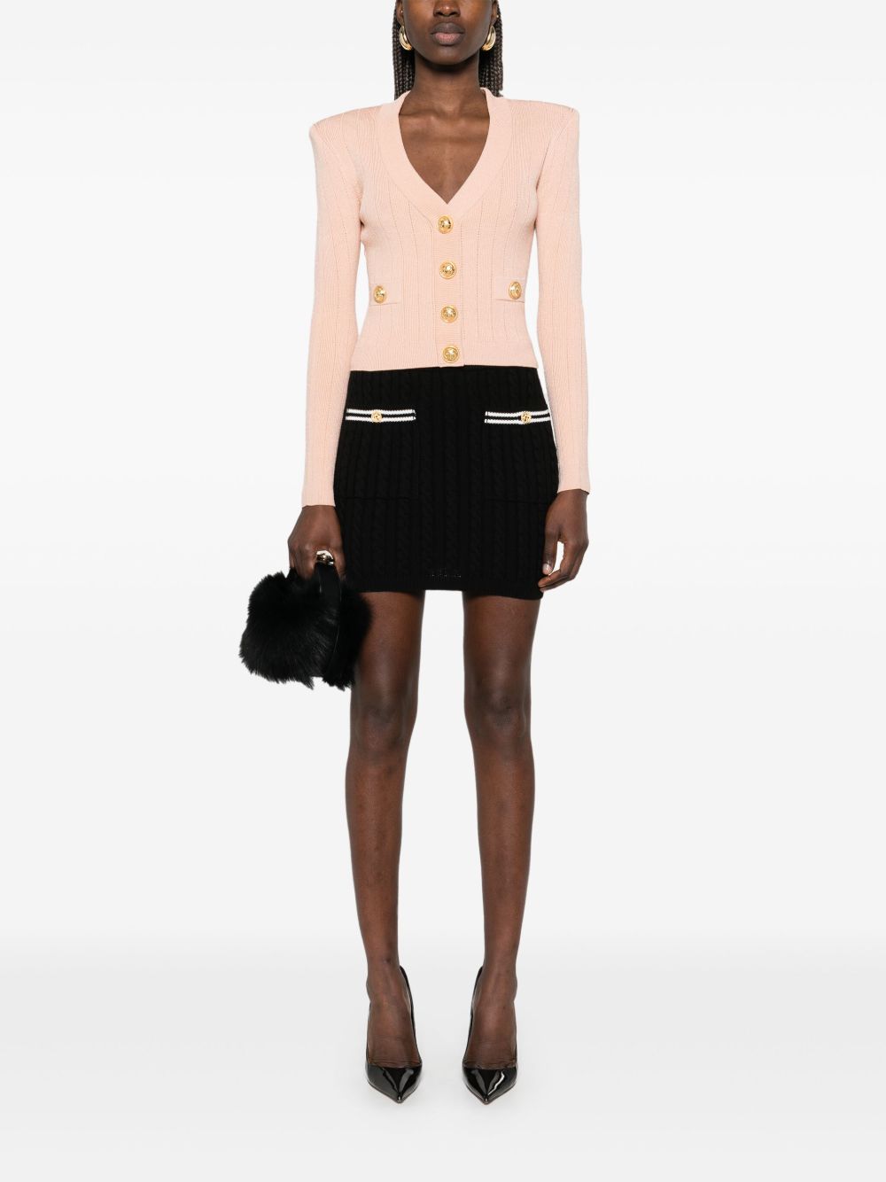 Balmain Balmain cropped Knit cardigan