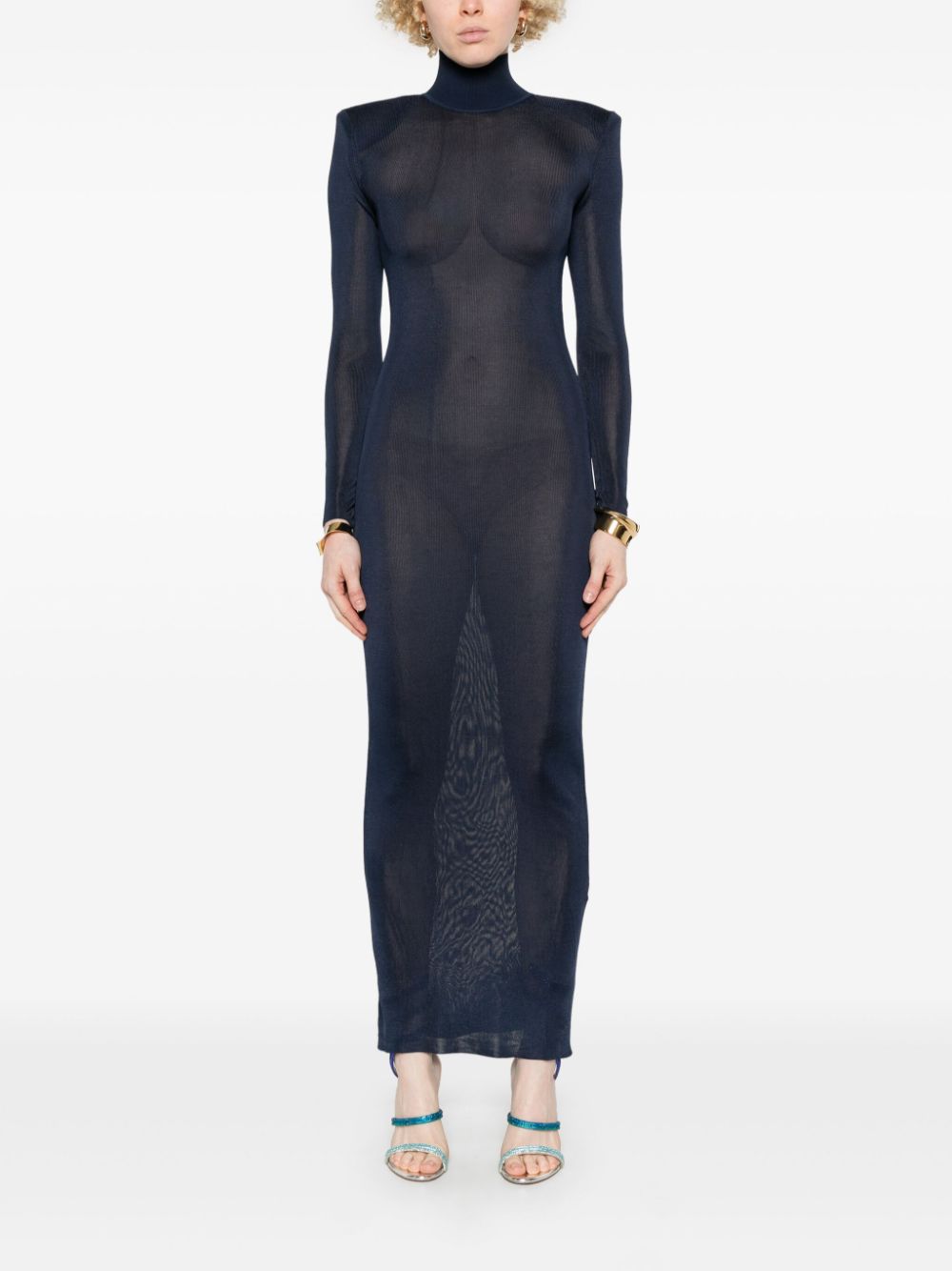 Self-Portrait Self-Portrait knitted maxi dress