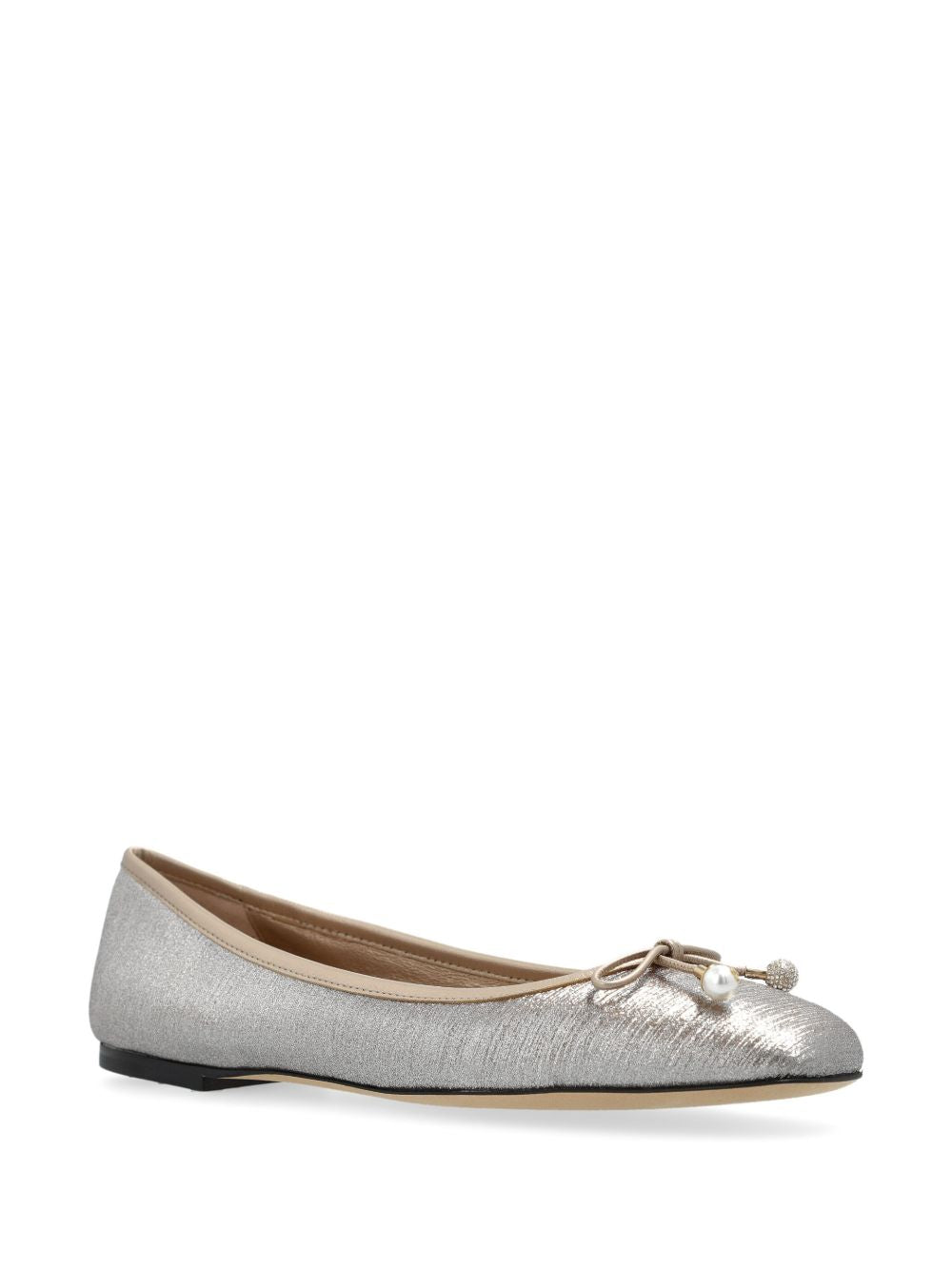 Jimmy Choo Jimmy Choo Elme Flat with Pearl embellishment