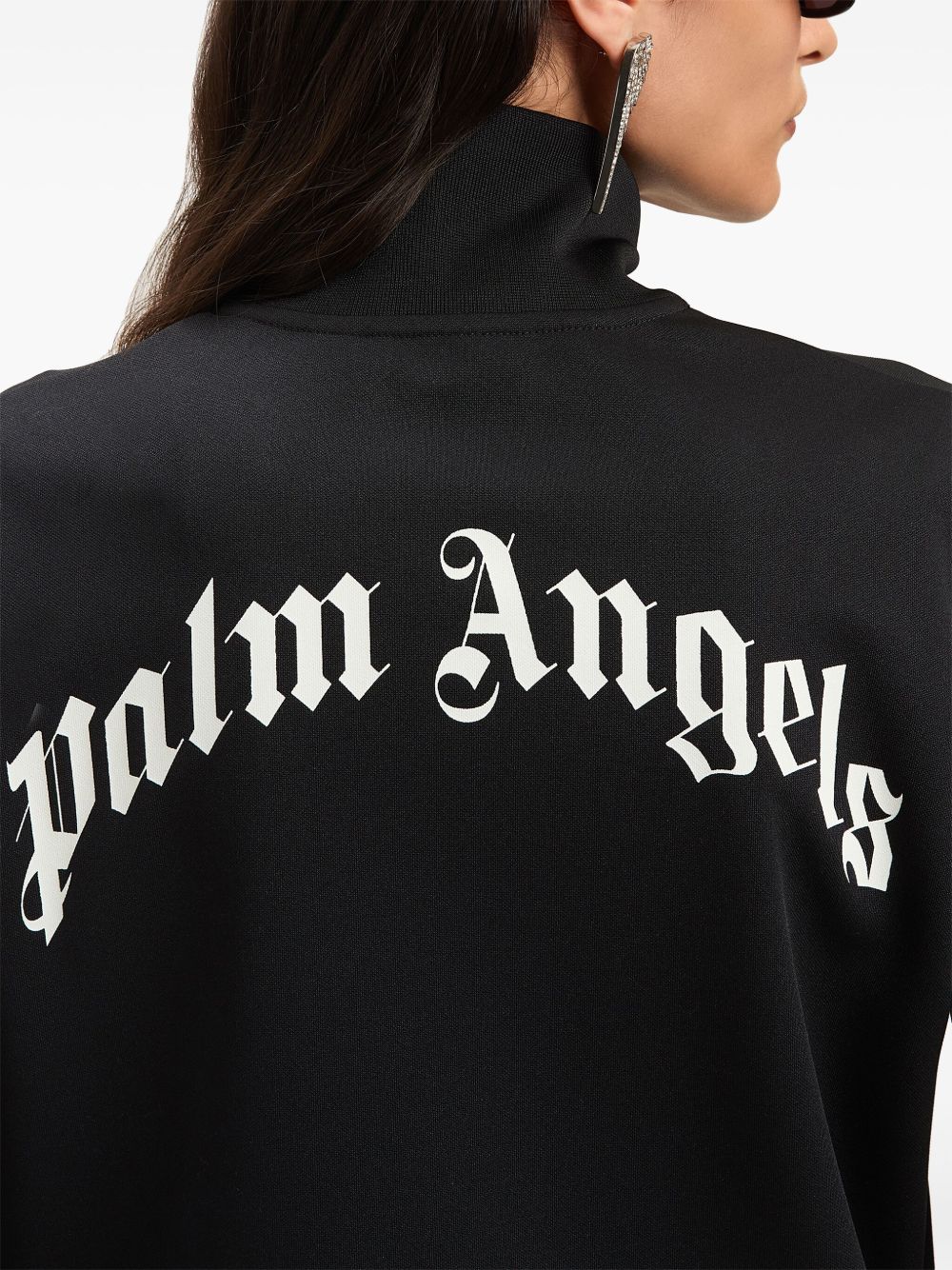 Palm Angels Palm Angels logo print track jacket