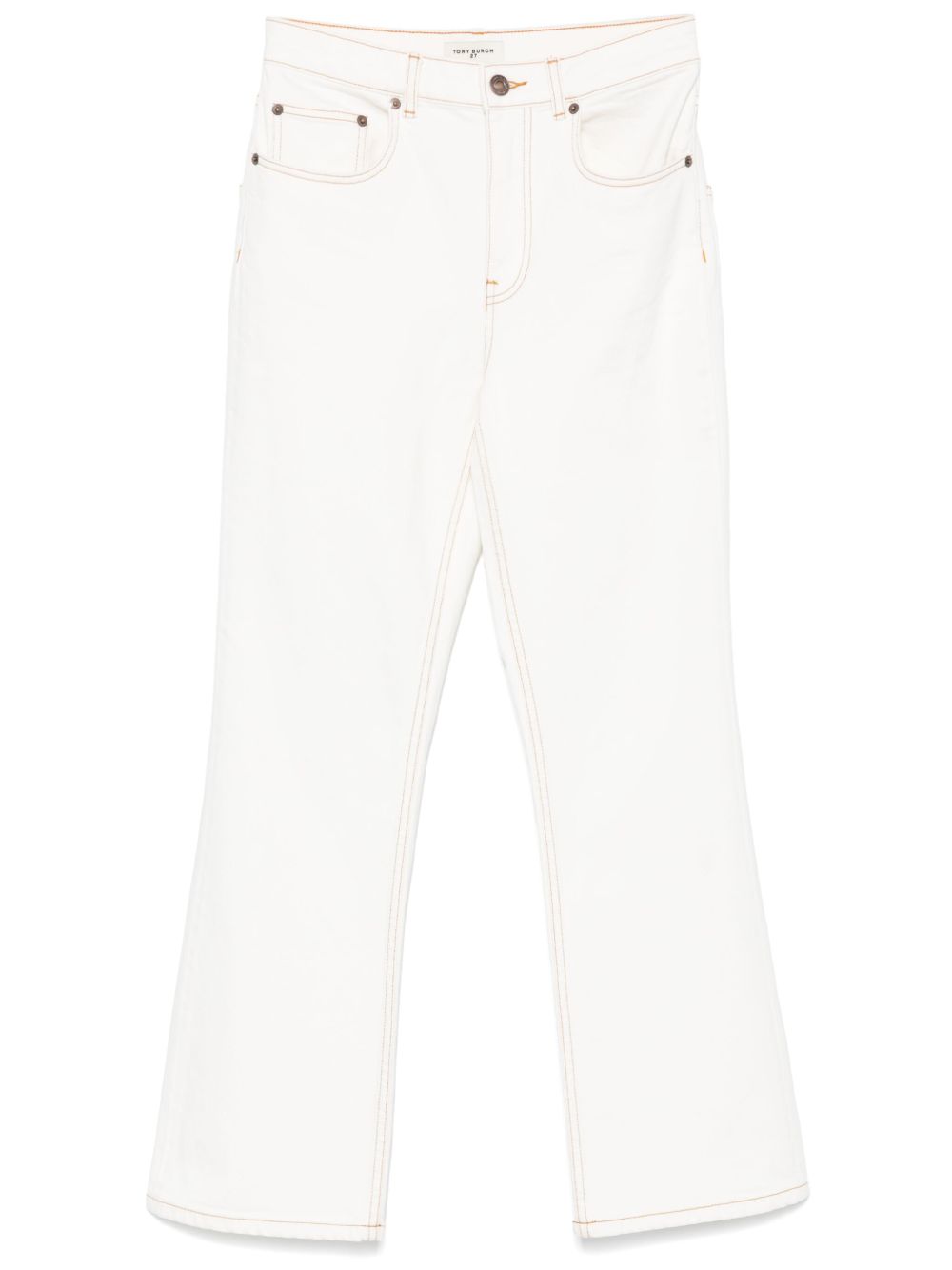 Tory Burch Tory Burch denim jeans - white