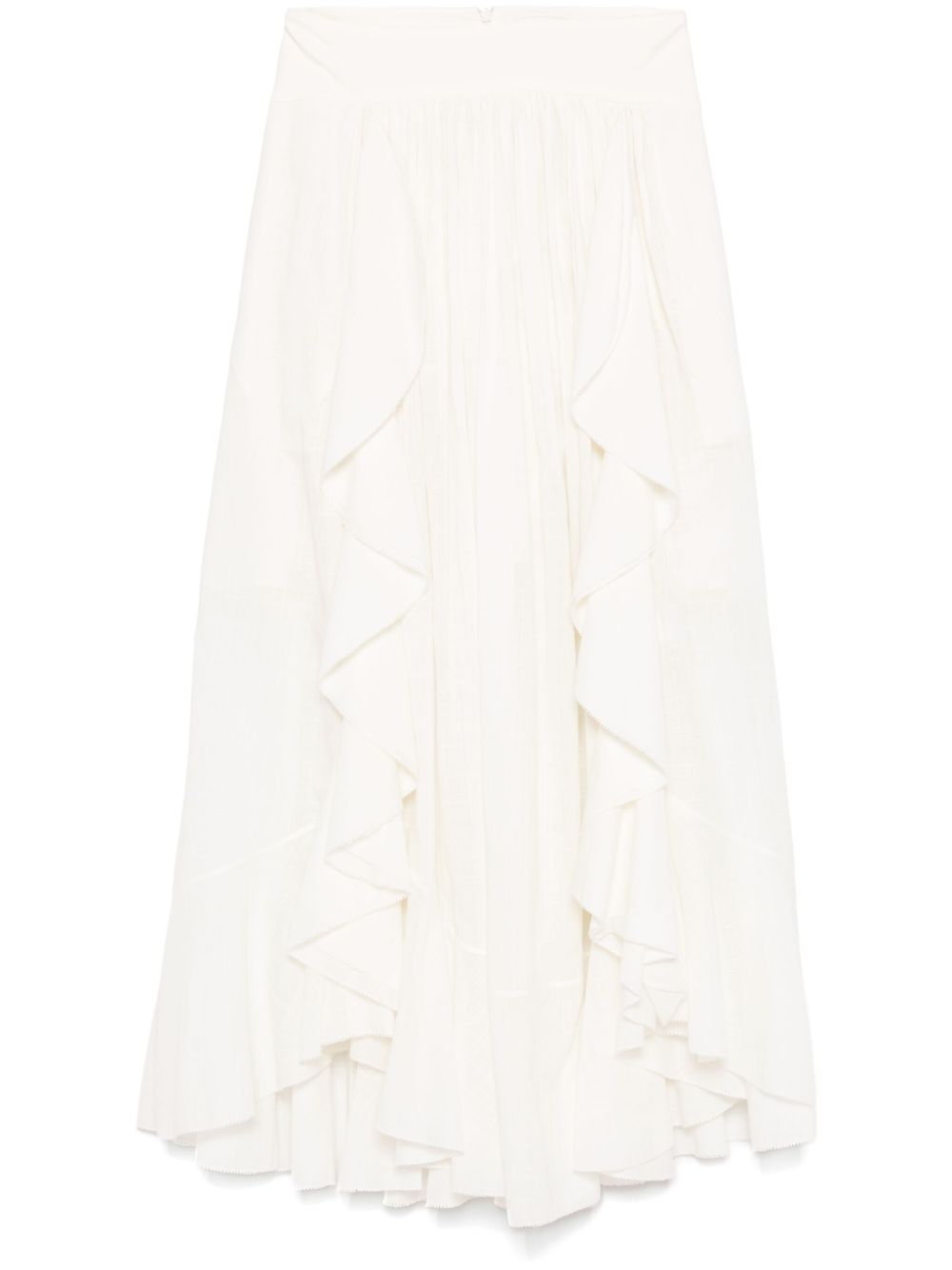 Zimmermann Zimmermann Ruffled maxi skirt