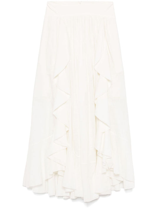 Zimmermann Zimmermann Ruffled maxi skirt