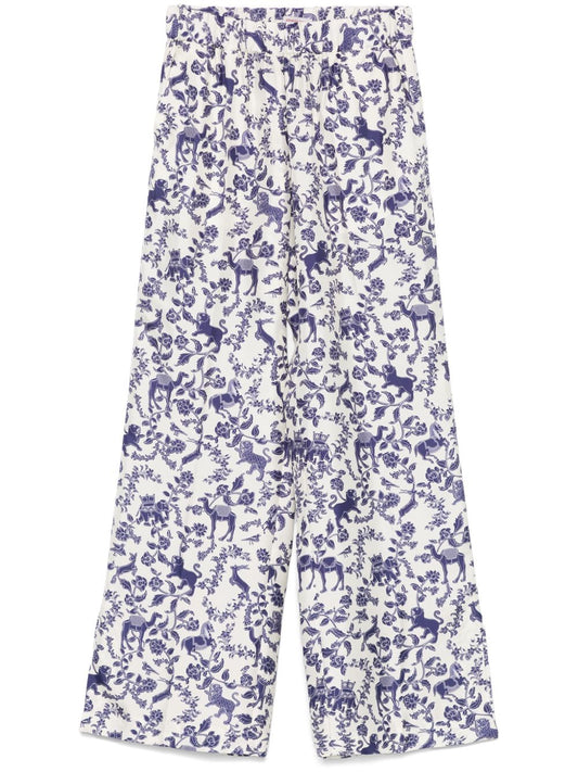 Alberto Biani Alberto Biani printed trousers