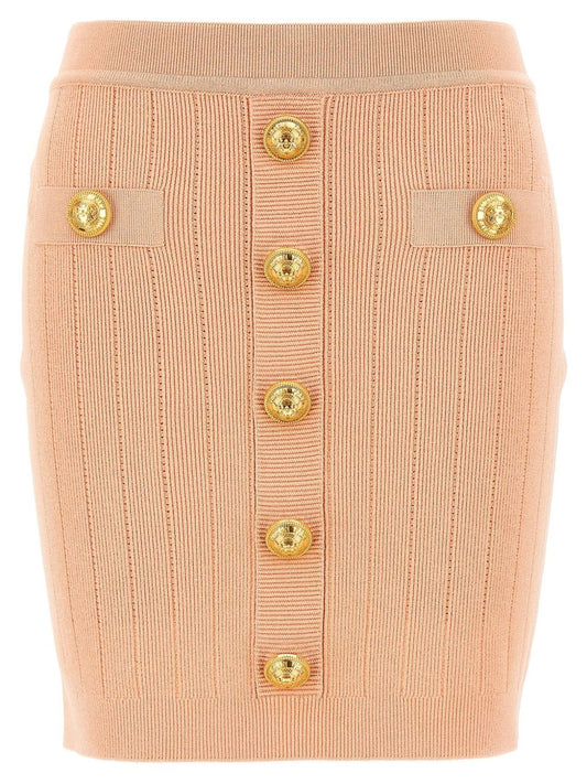 Balmain Balmain knitted mini skirt