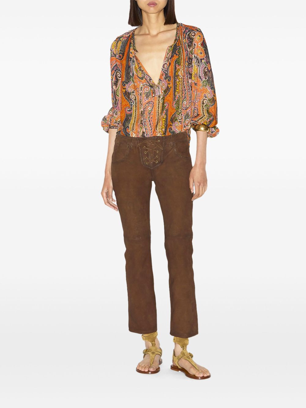 Isabel Marant Isabel Marant Trousers Brown