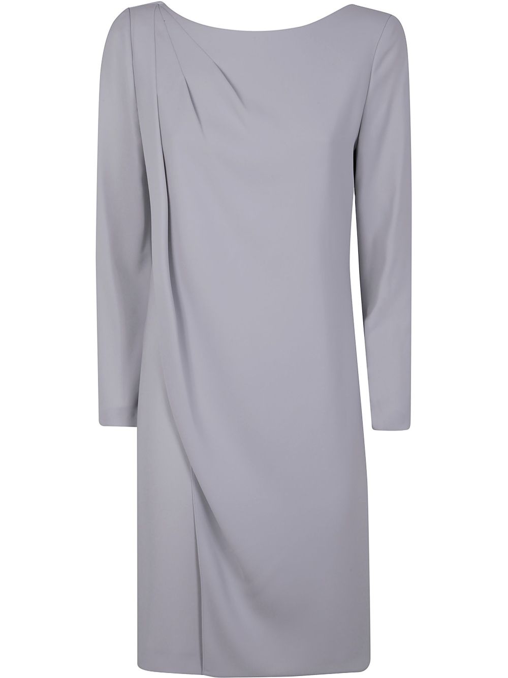 Emporio Armani Emporio Armani panel-detail cady-texture mini dress