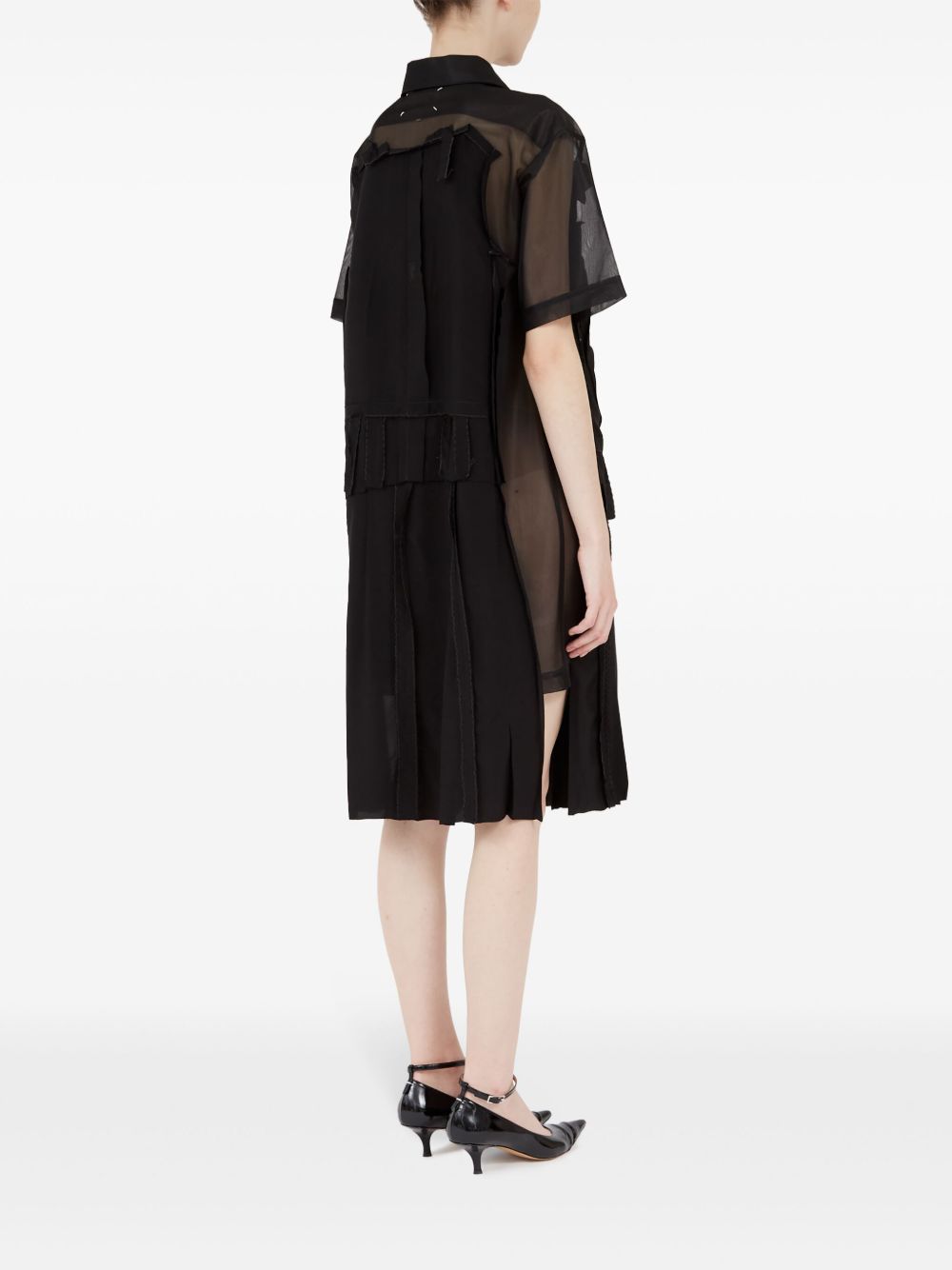 Maison Margiela Maison Margiela Midi dress with layered design