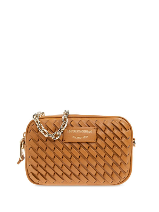 EMPORIO ARMANI EXCLUSIVE EMPORIO ARMANI EXCLUSIVE Emporio Armani leather shoulder bag