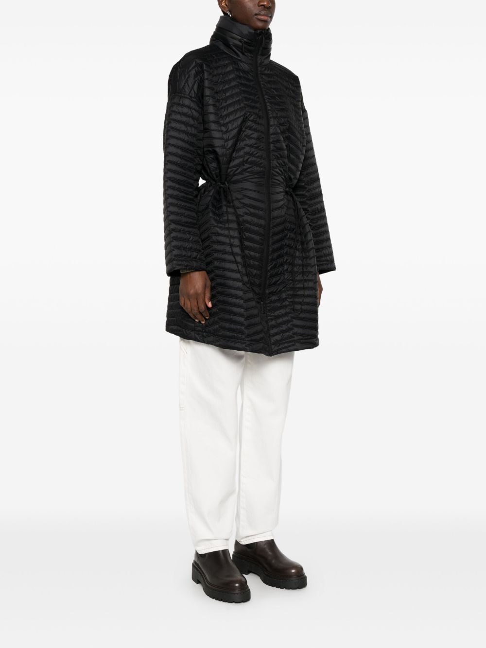 Emporio Armani Emporio Armani ASV water repellent lightweight nylon reversible jacket