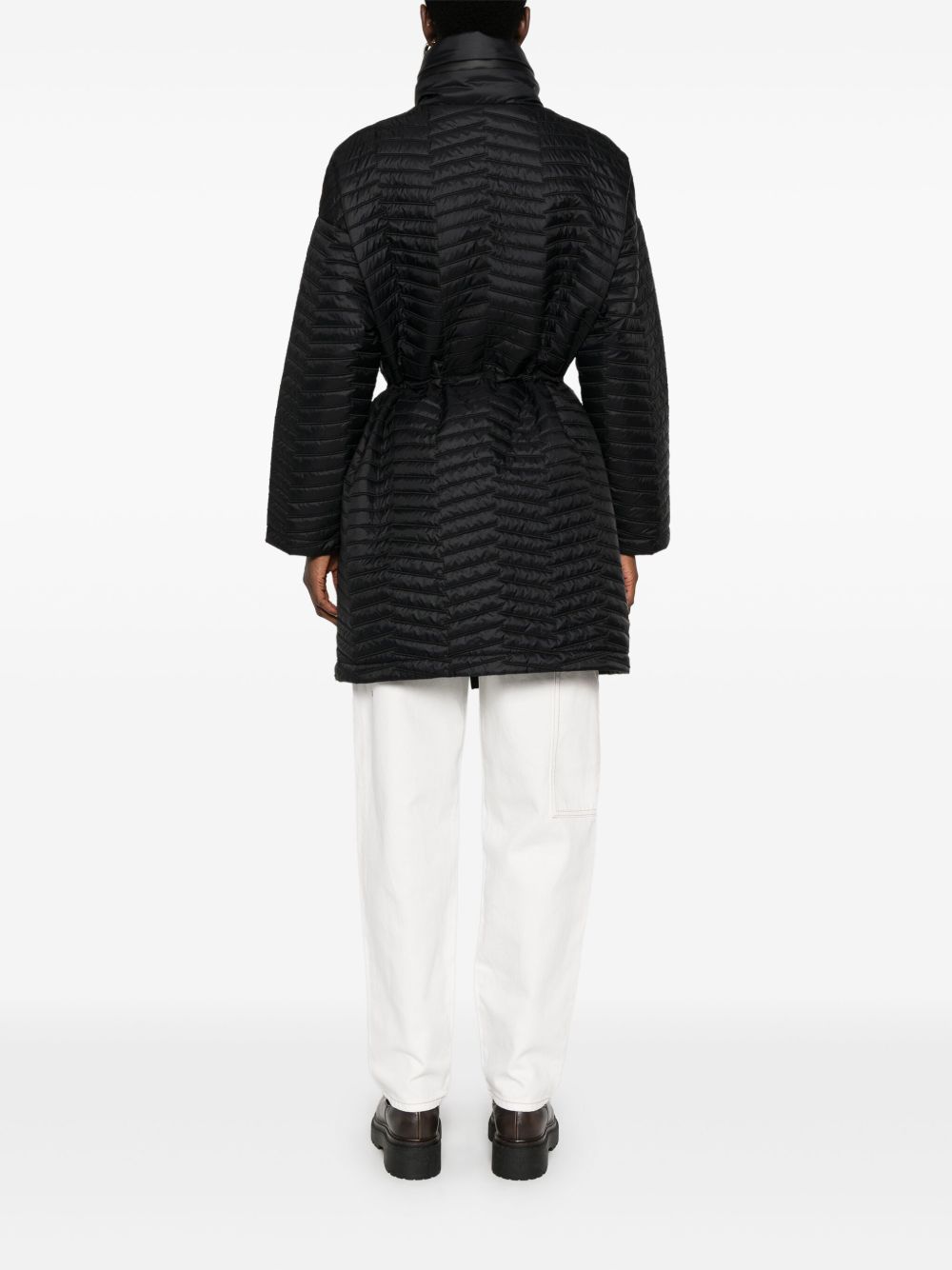 Emporio Armani Emporio Armani ASV water repellent lightweight nylon reversible jacket