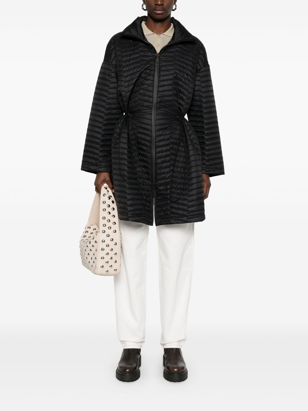 Emporio Armani Emporio Armani ASV water repellent lightweight nylon reversible jacket