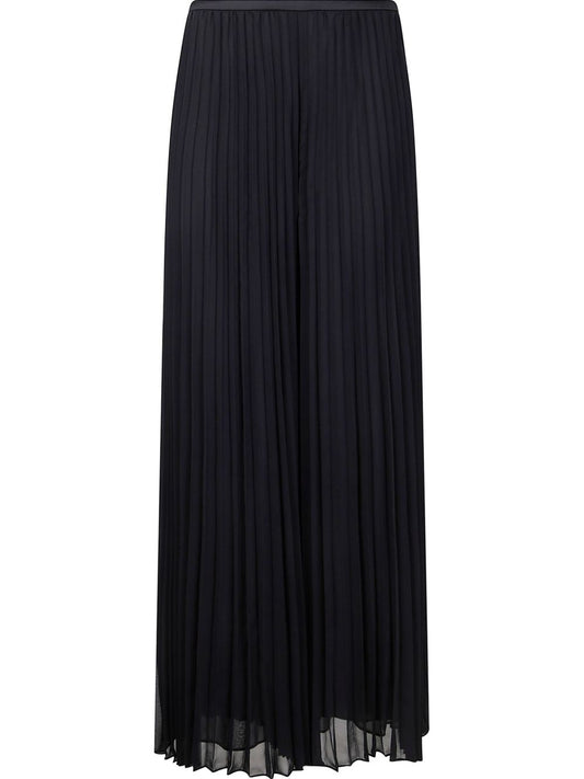 Emporio Armani Emporio Armani Georgette pleated trousers