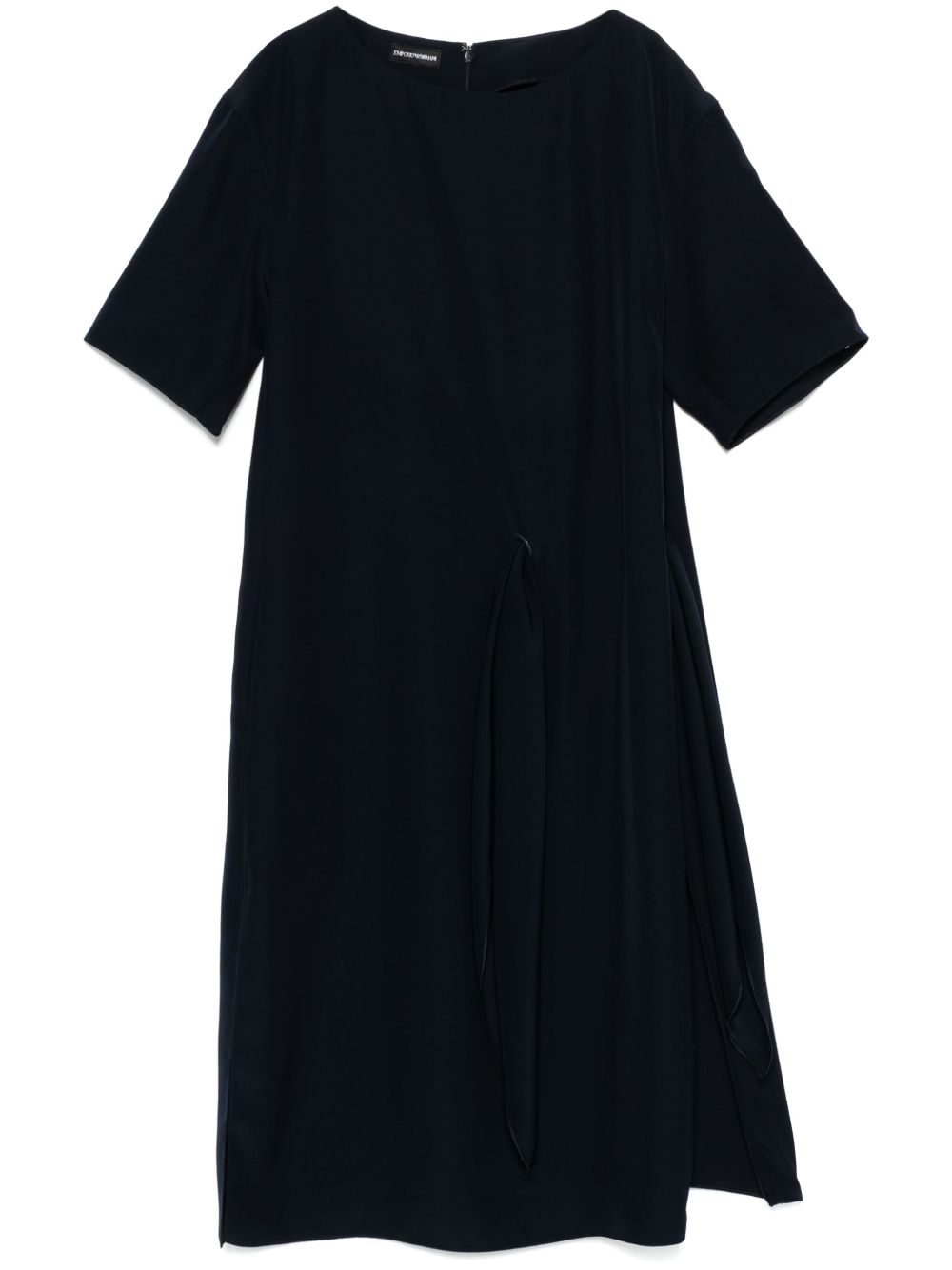 Emporio Armani Emporio Armani Short dress with side knot