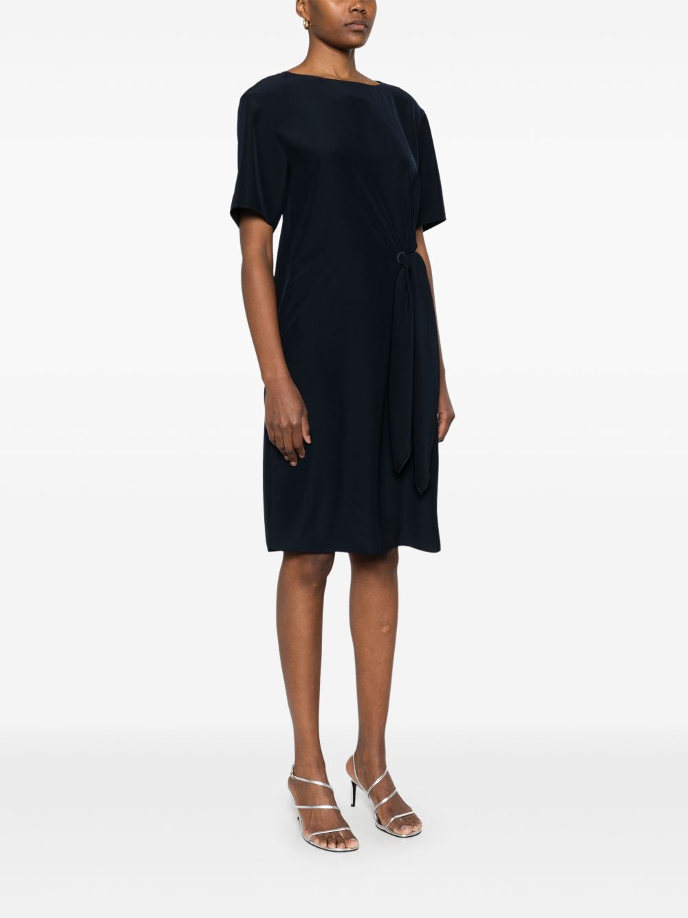 Emporio Armani Emporio Armani Short dress with side knot