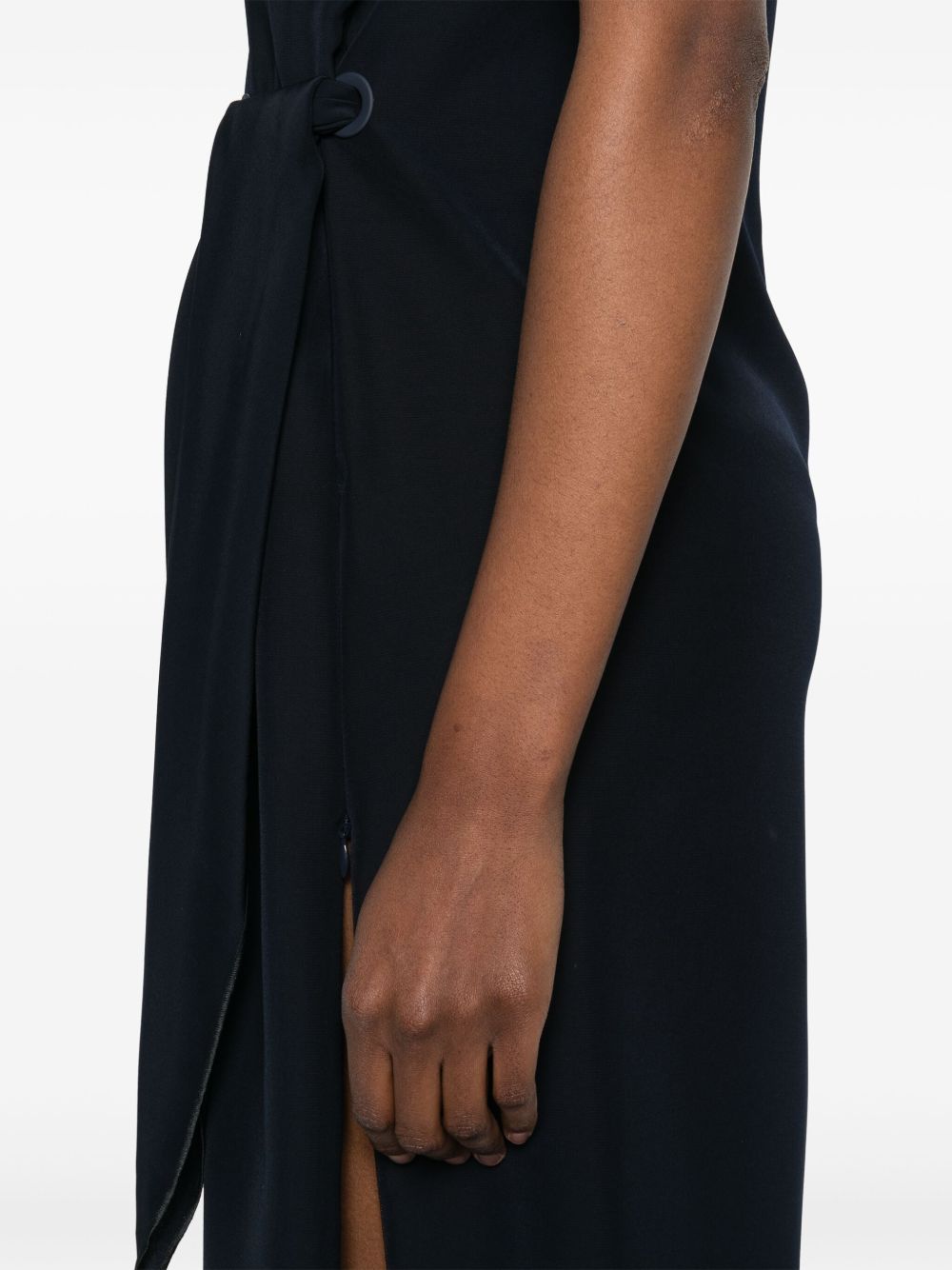 Emporio Armani Emporio Armani Short dress with side knot