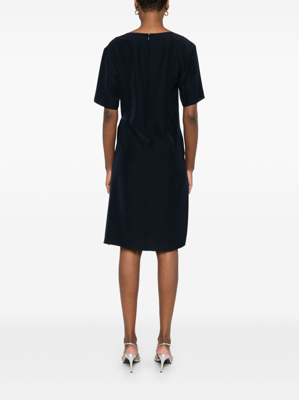 Emporio Armani Emporio Armani Short dress with side knot
