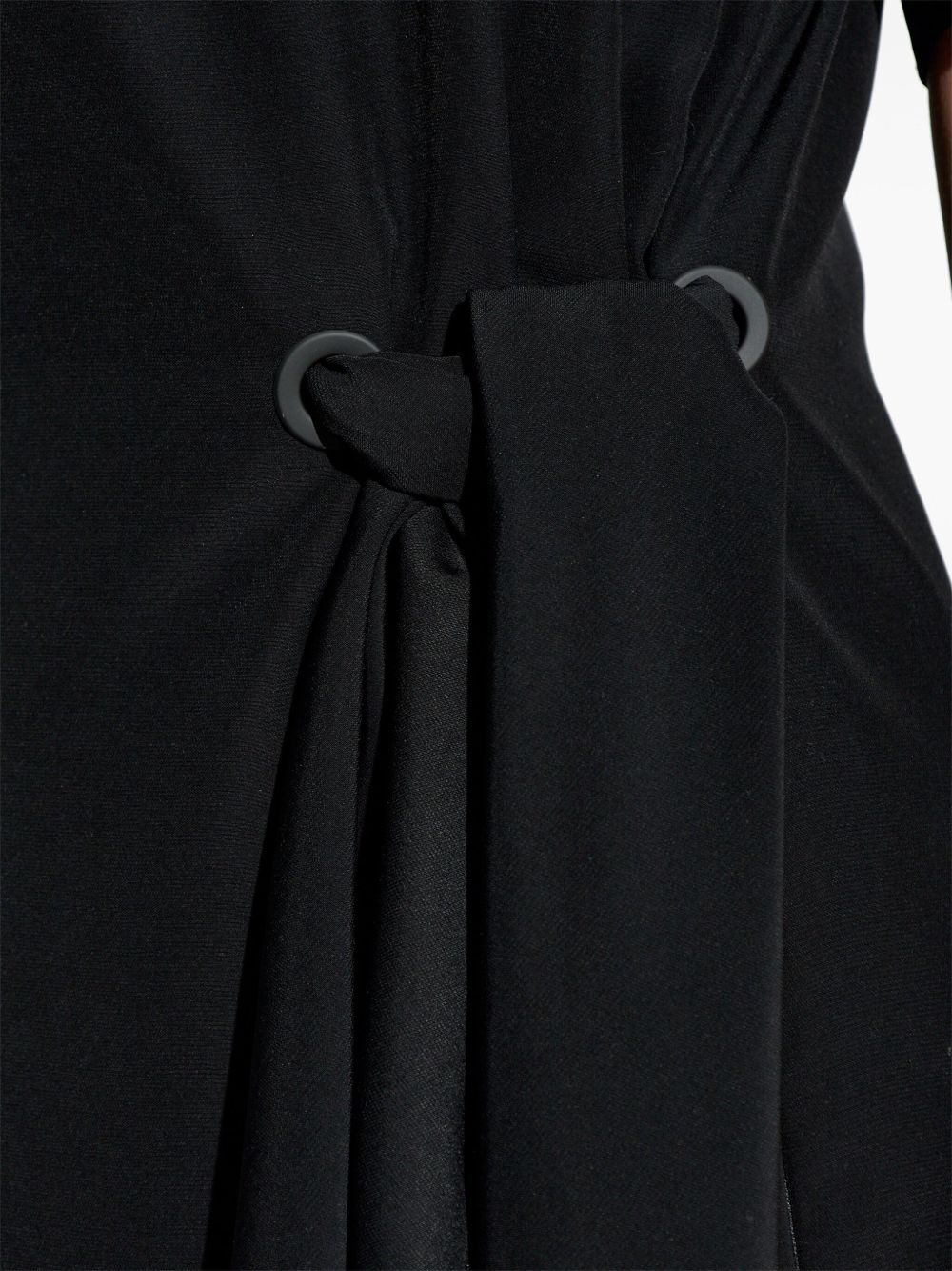 Emporio Armani Emporio Armani midi dress with waist knot