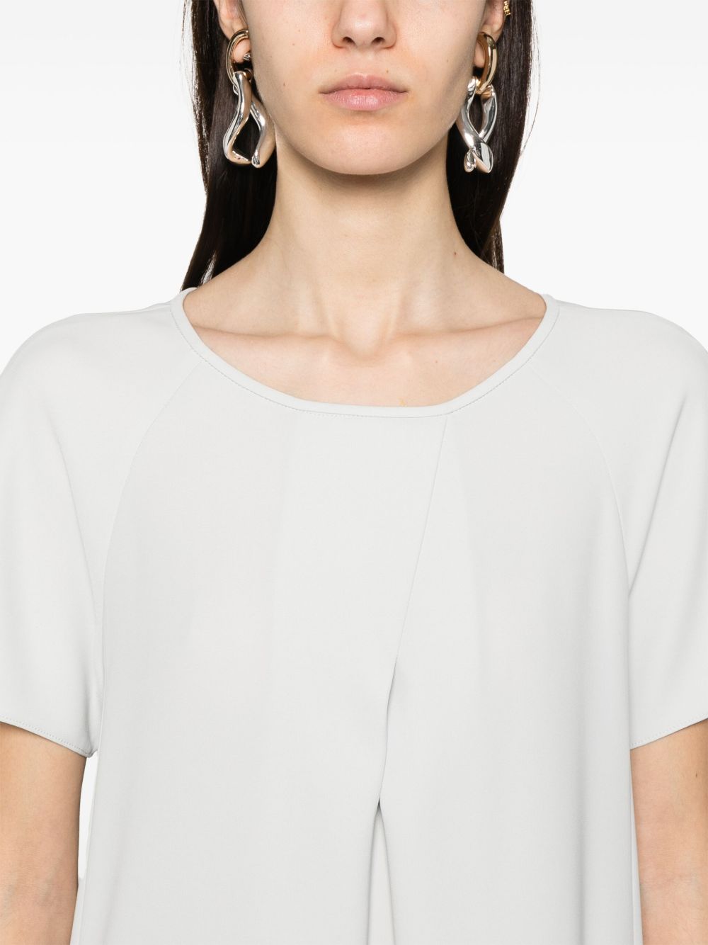 Emporio Armani Emporio Armani crew-neck mini dress