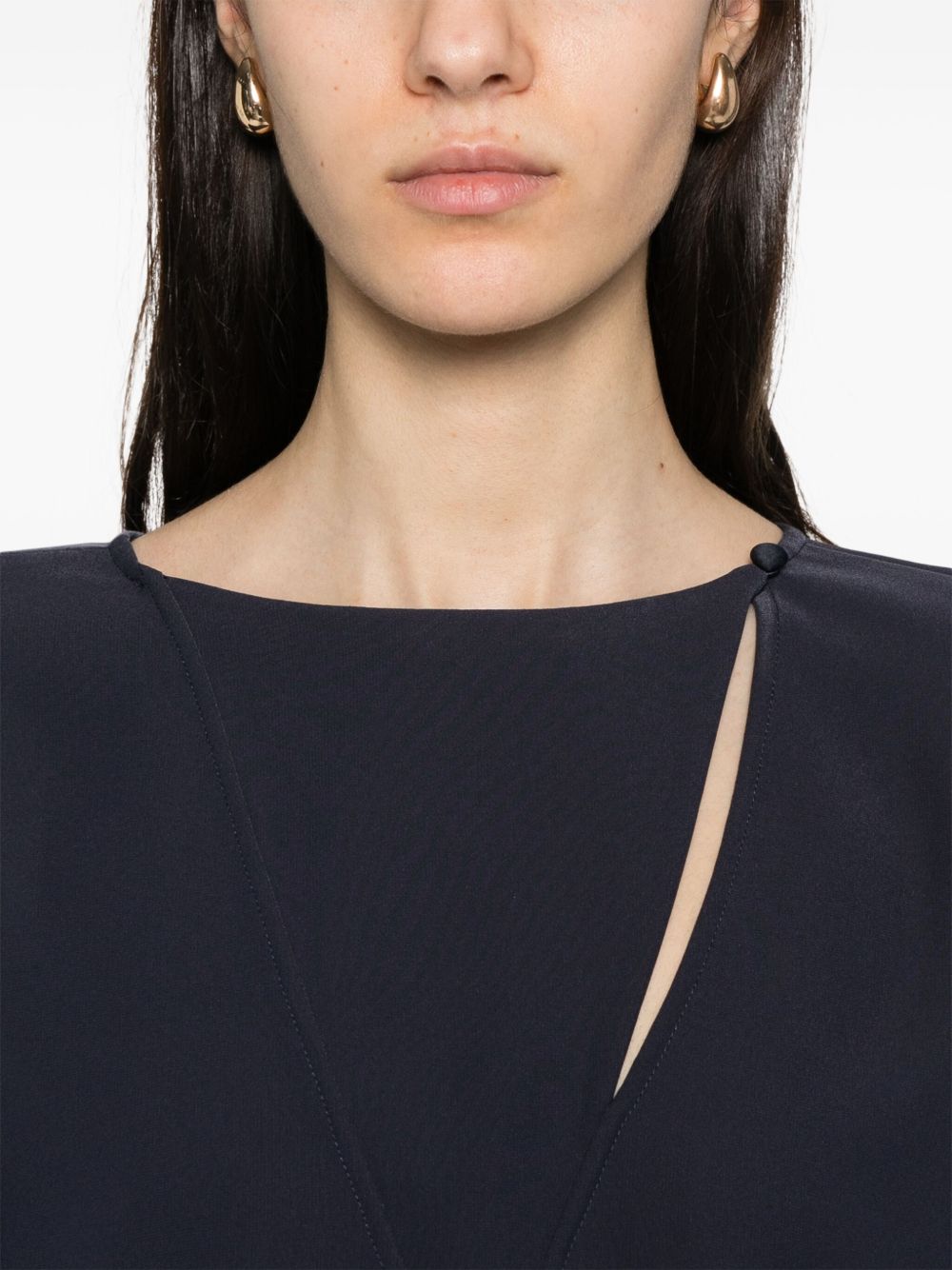 Emporio Armani Emporio Armani cady blouse