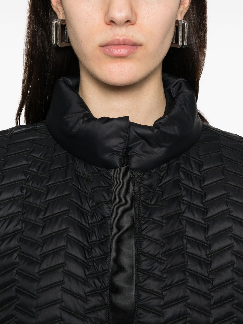 Emporio Armani Emporio Armani Reversible jacket in lightweight water repellent quilted nylon ASV