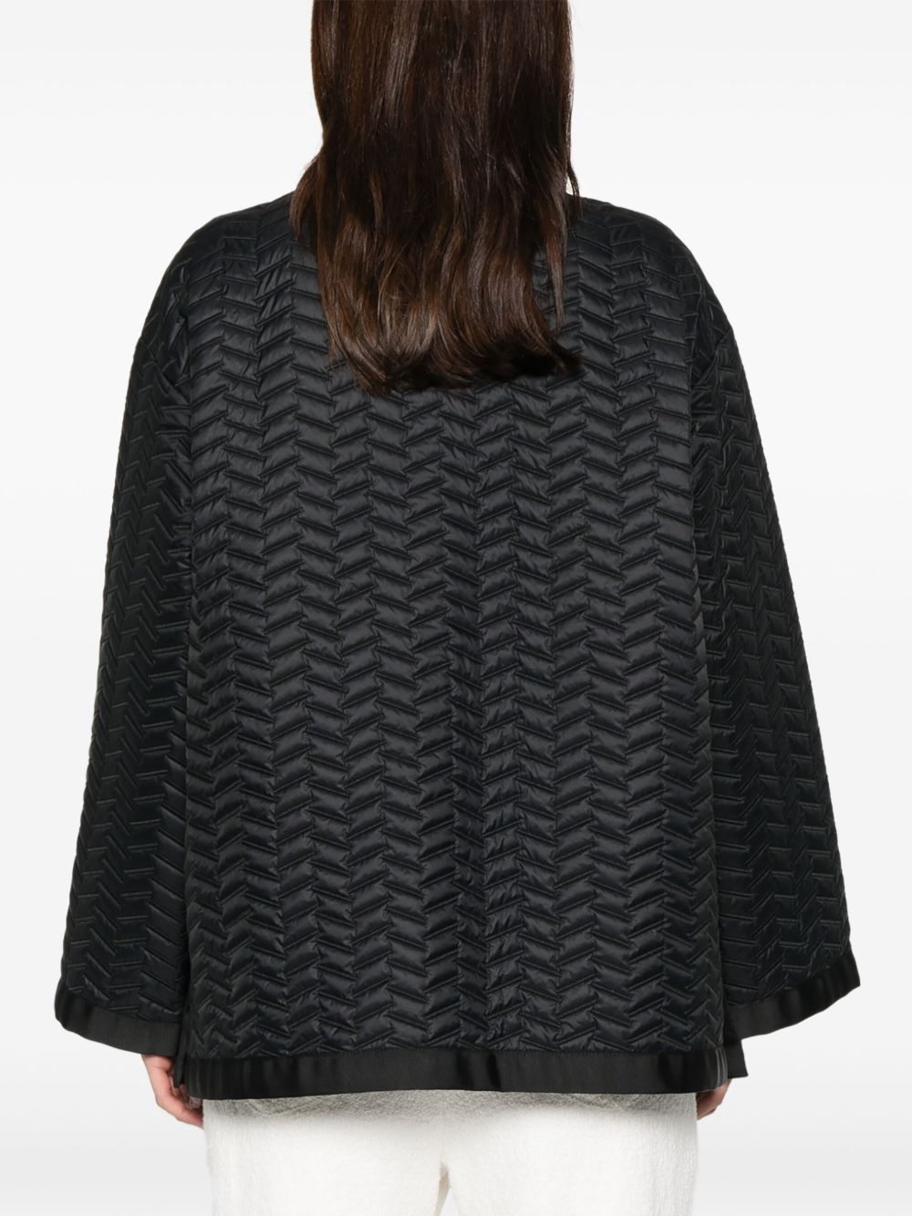 Emporio Armani Emporio Armani Reversible jacket in lightweight water repellent quilted nylon ASV