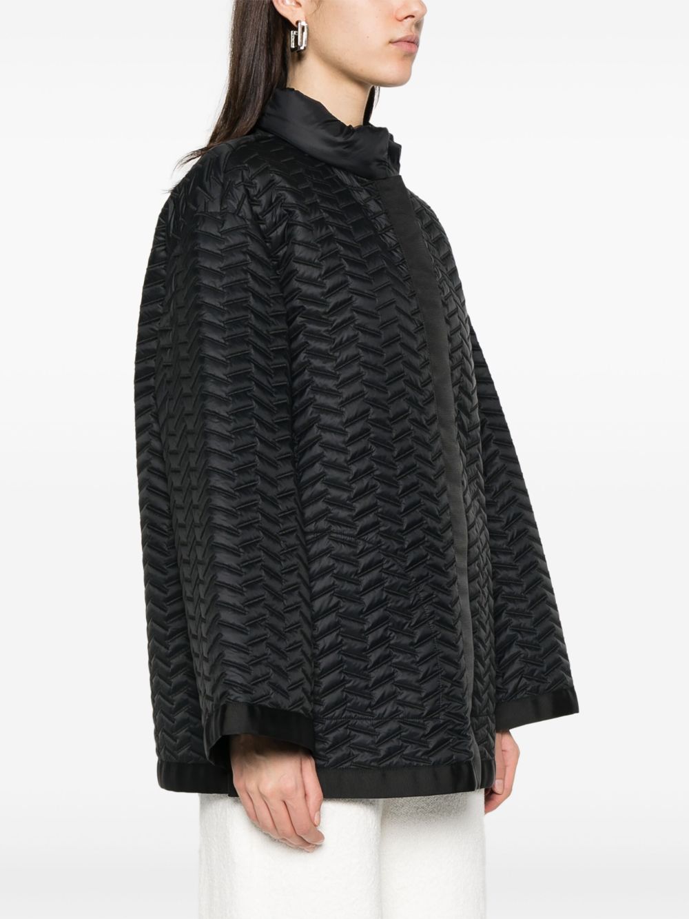 Emporio Armani Emporio Armani Reversible jacket in lightweight water repellent quilted nylon ASV