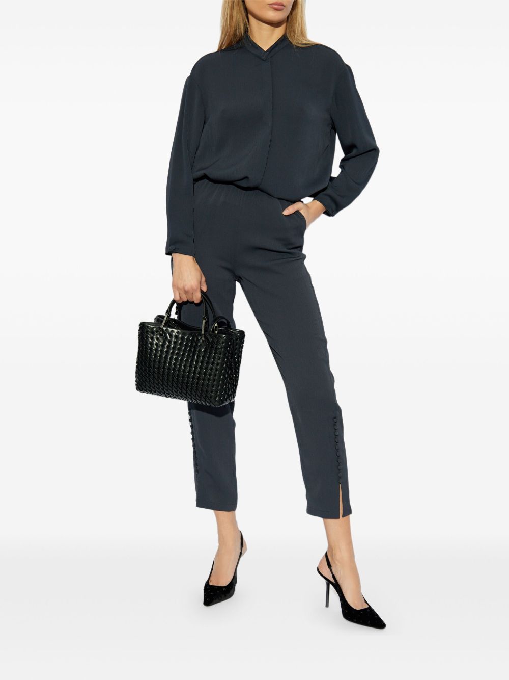 Emporio Armani Emporio Armani relaxed fit trousers