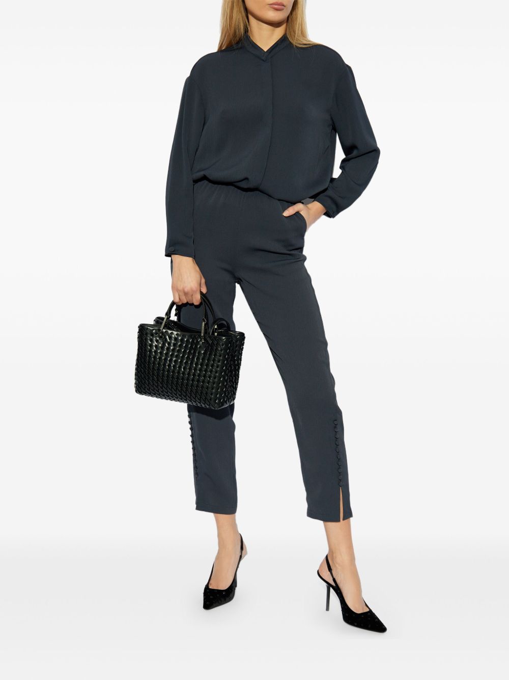 Emporio Armani Emporio Armani shirt with side slits