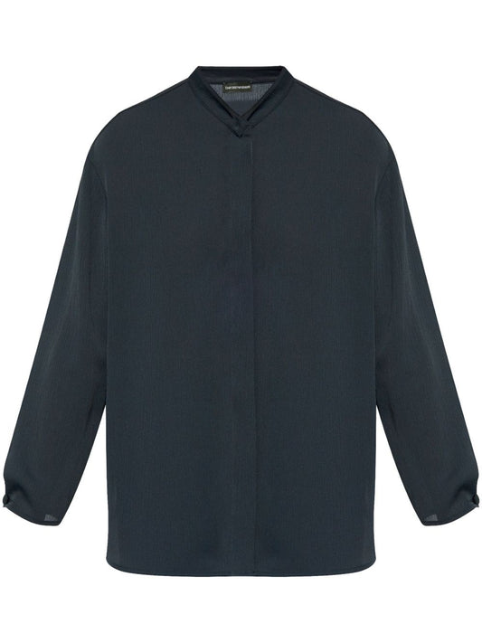 Emporio Armani Emporio Armani shirt with side slits