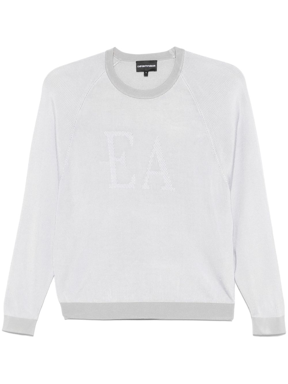 Emporio Armani Emporio Armani Jacquard Logo Sweater