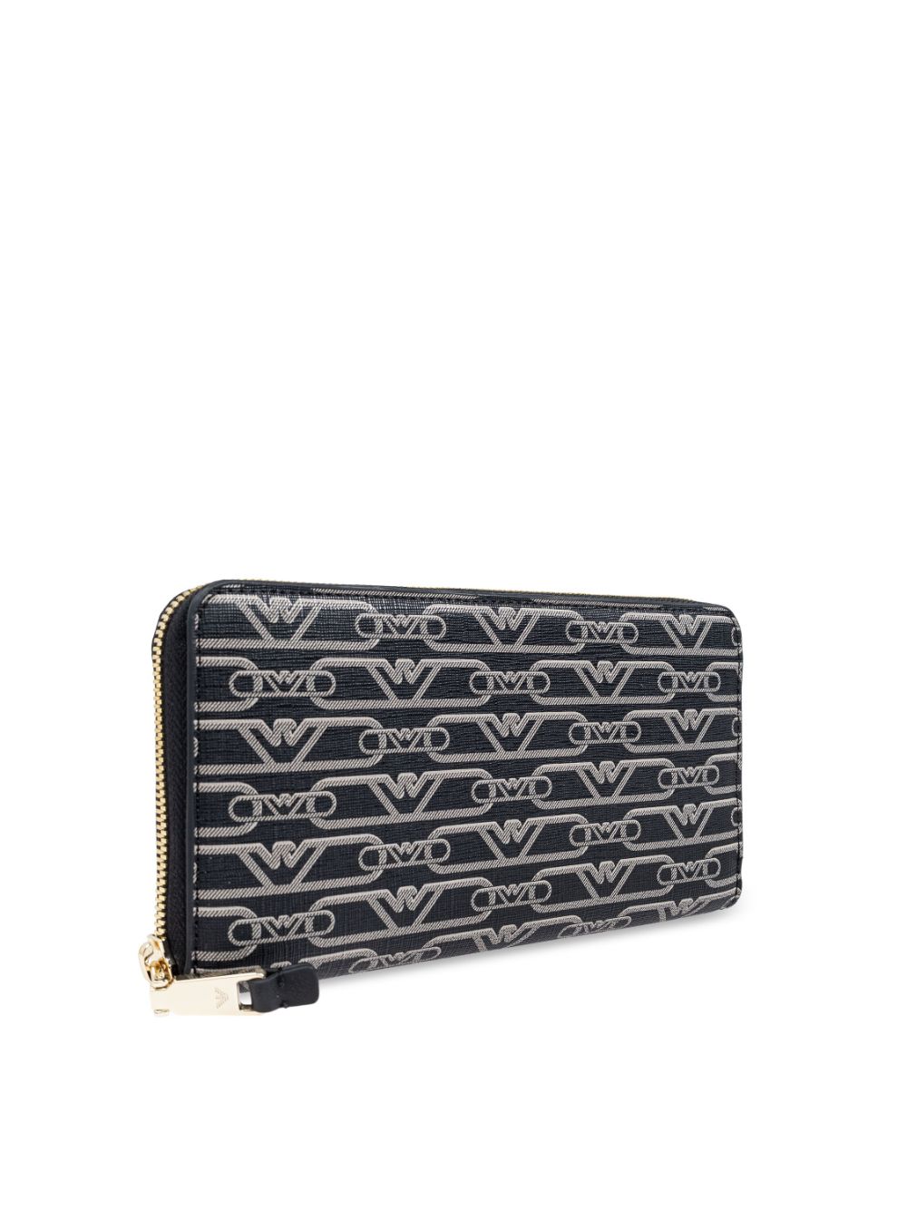 Emporio Armani Emporio Armani Allover logo continental wallet