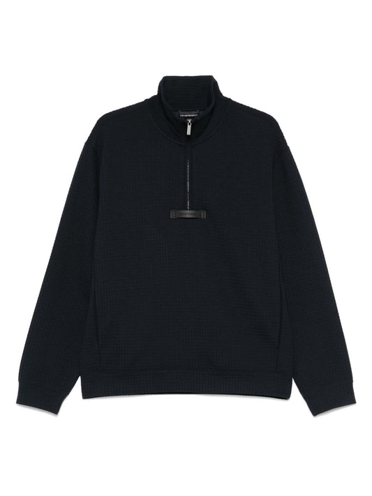 EMPORIO ARMANI EXCLUSIVE EMPORIO ARMANI EXCLUSIVE Sweaters Blue