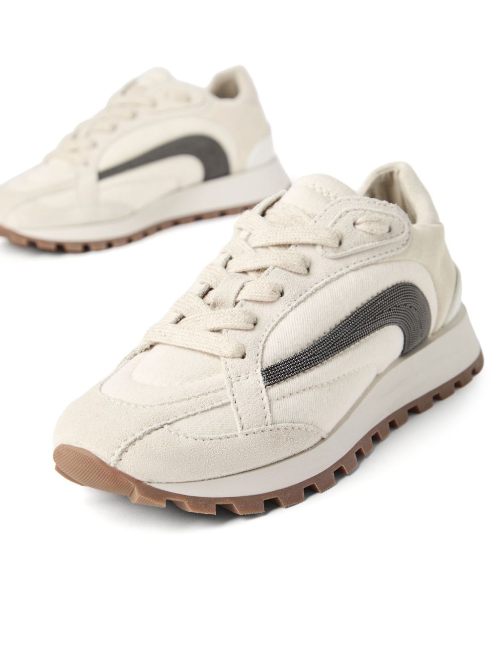 Brunello Cucinelli Brunello Cucinelli Monili-detail sneakers