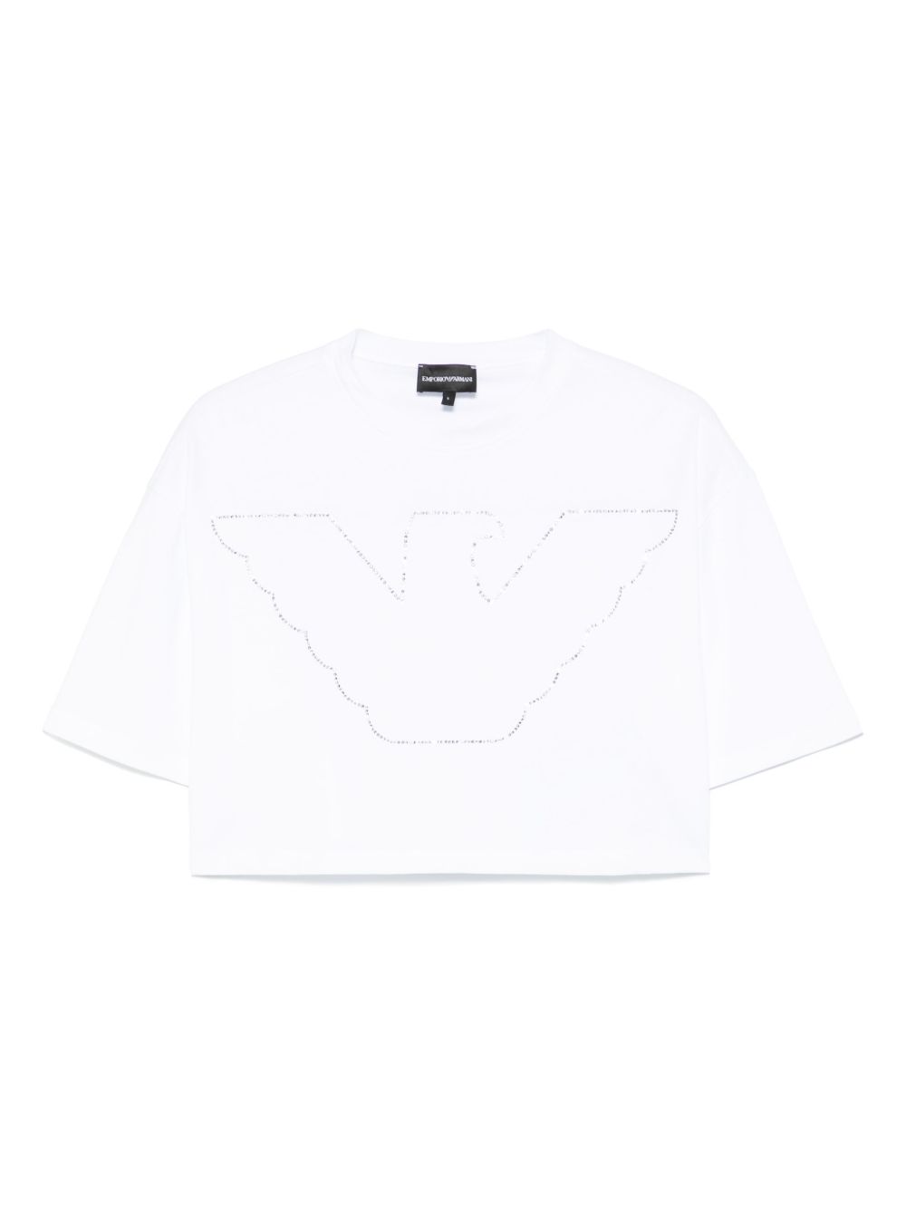 Emporio Armani Emporio Armani crewneck crop top