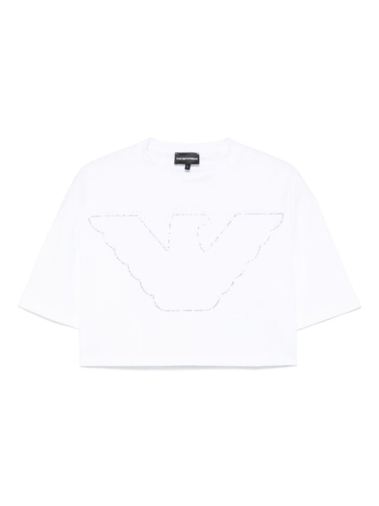 Emporio Armani Emporio Armani crewneck crop top