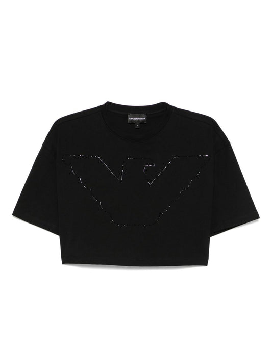 Emporio Armani Emporio Armani crewneck crop top