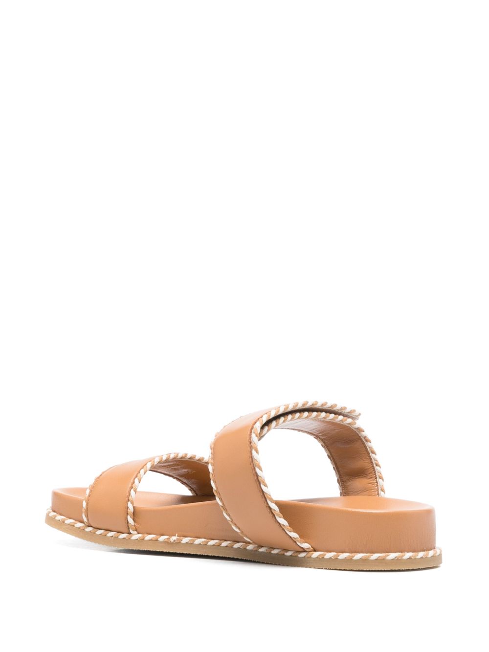 EMPORIO ARMANI EXCLUSIVE EMPORIO ARMANI EXCLUSIVE Emporio Armani Sandals with nappa strap and two-tone profiles