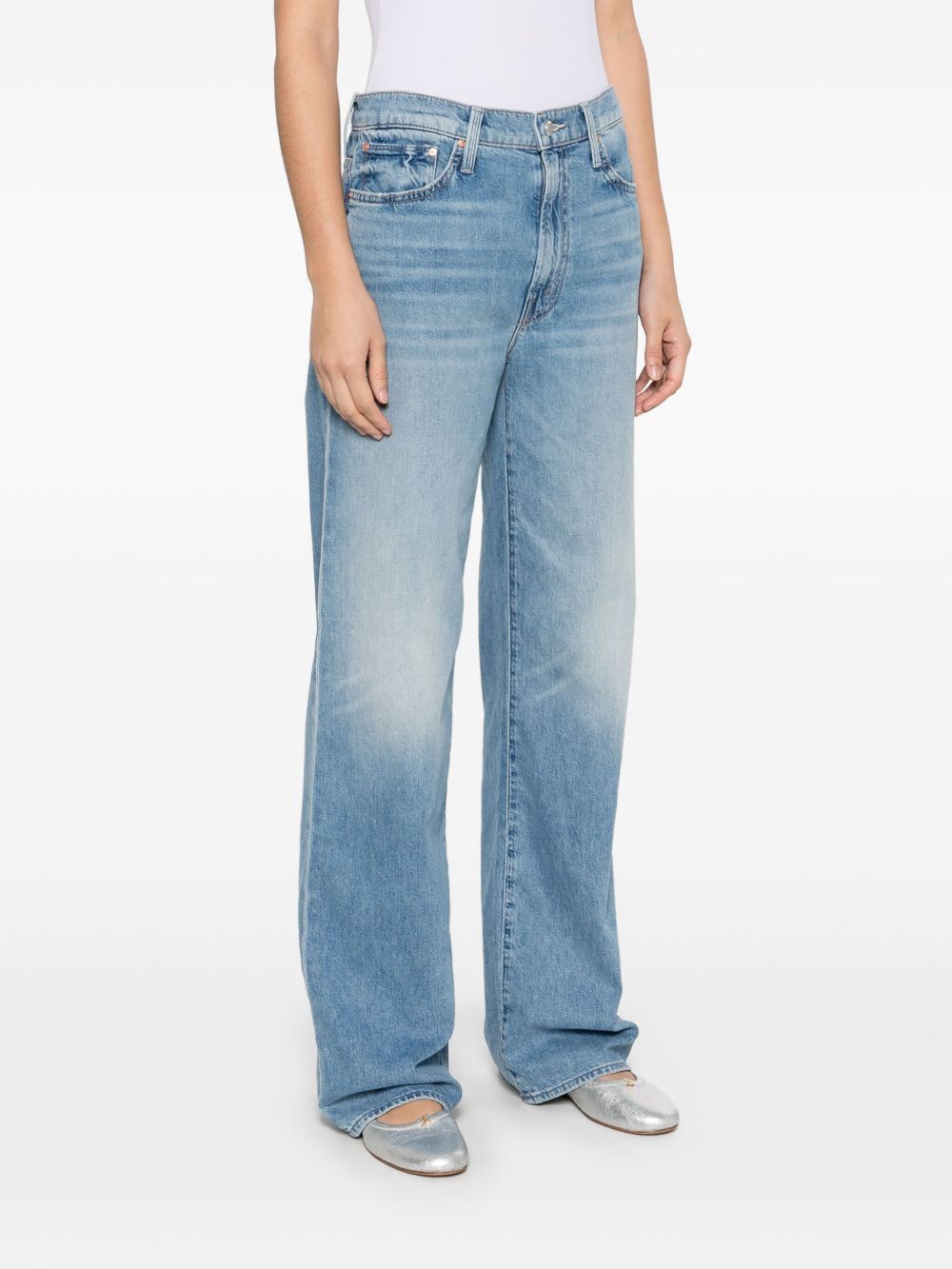 Mother Mother Jeans Clear Blue