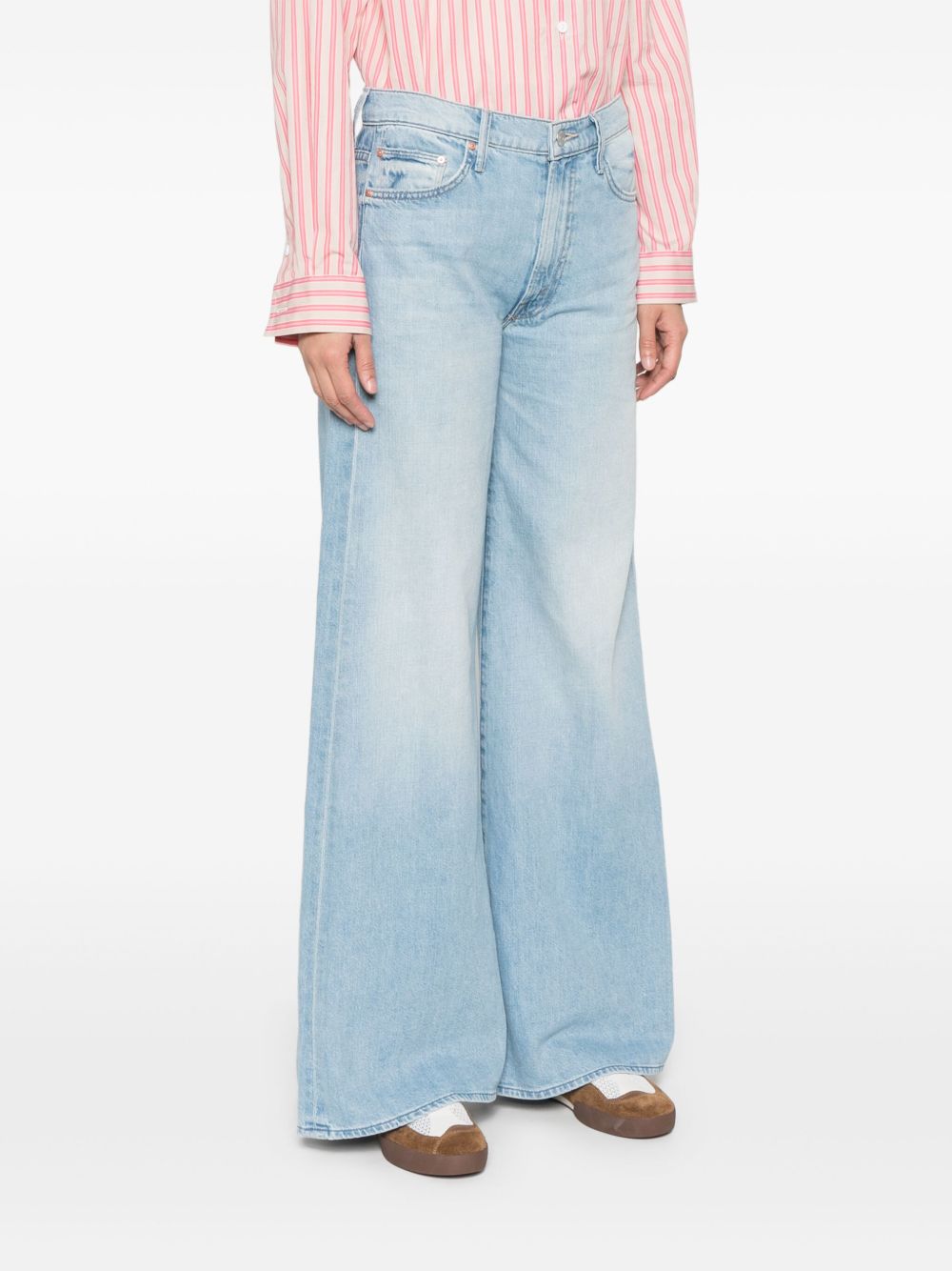 Mother Mother Jeans Clear Blue
