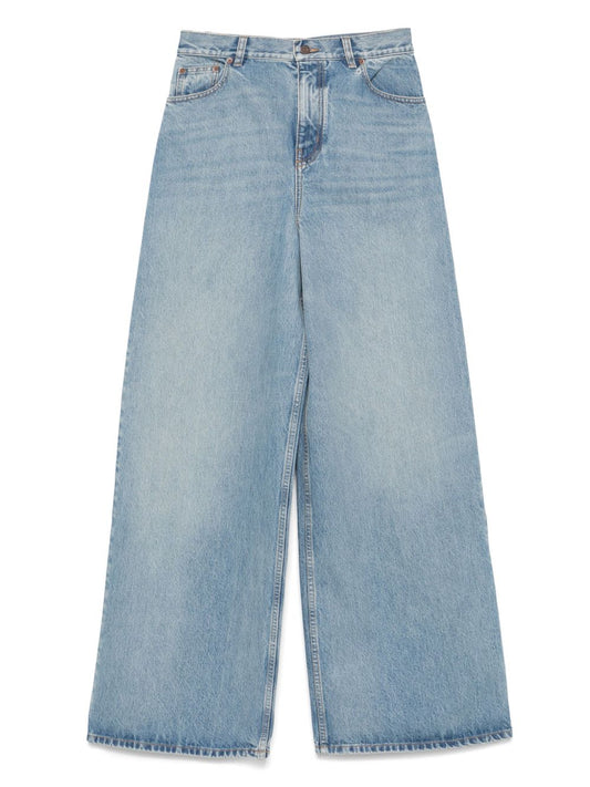 Chloé Chloé Jeans with logo application
