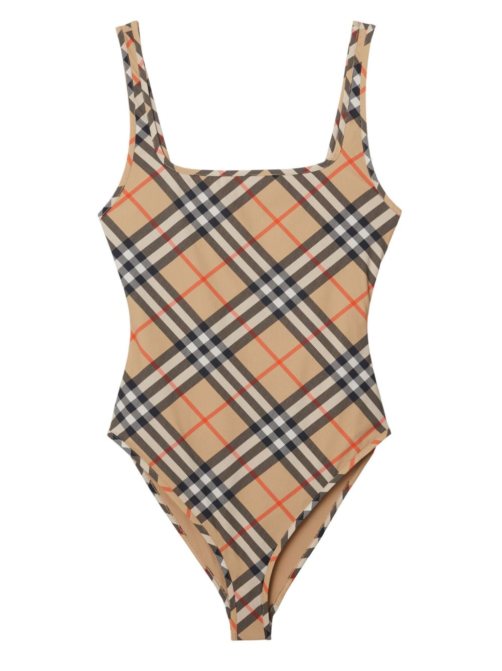 Burberry Burberry check-pattern swimsuit