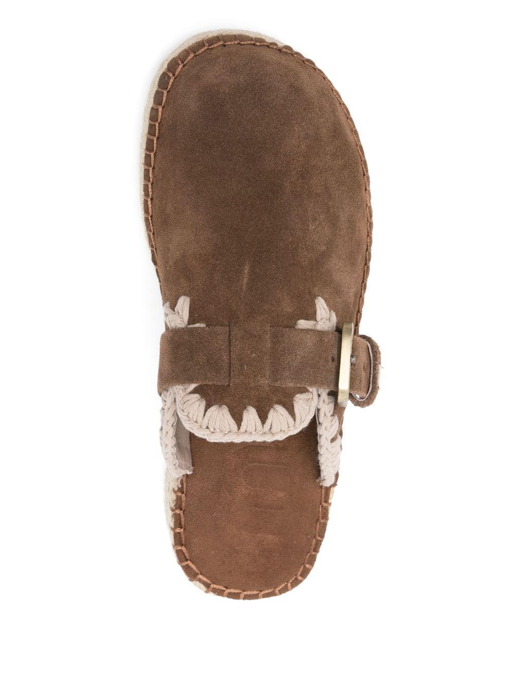 Mou Mou Sandals Leather Brown