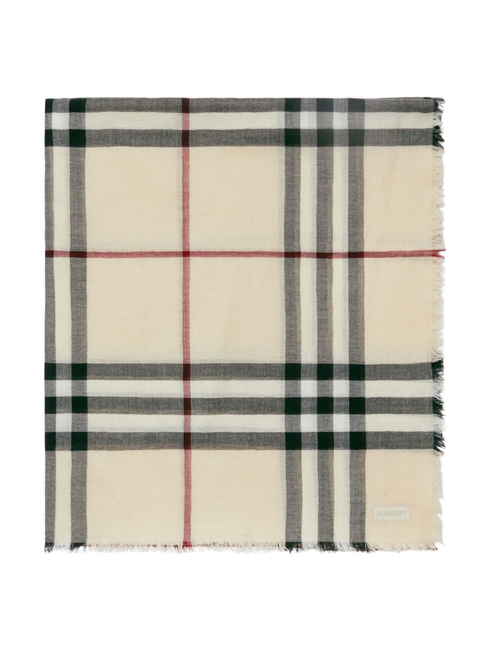 Burberry Burberry Check wool scarf