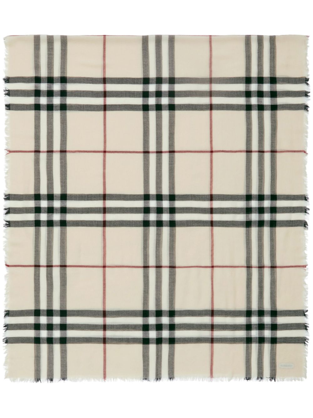 Burberry Burberry Check wool scarf