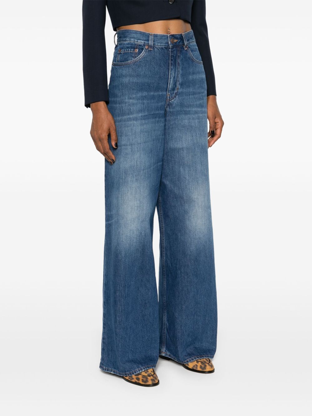 Chloé Chloé Wide-leg jeans in denim